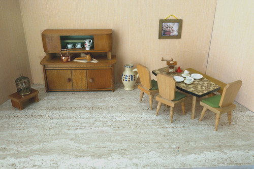 Alte puppenküche 50er - alte, jahre